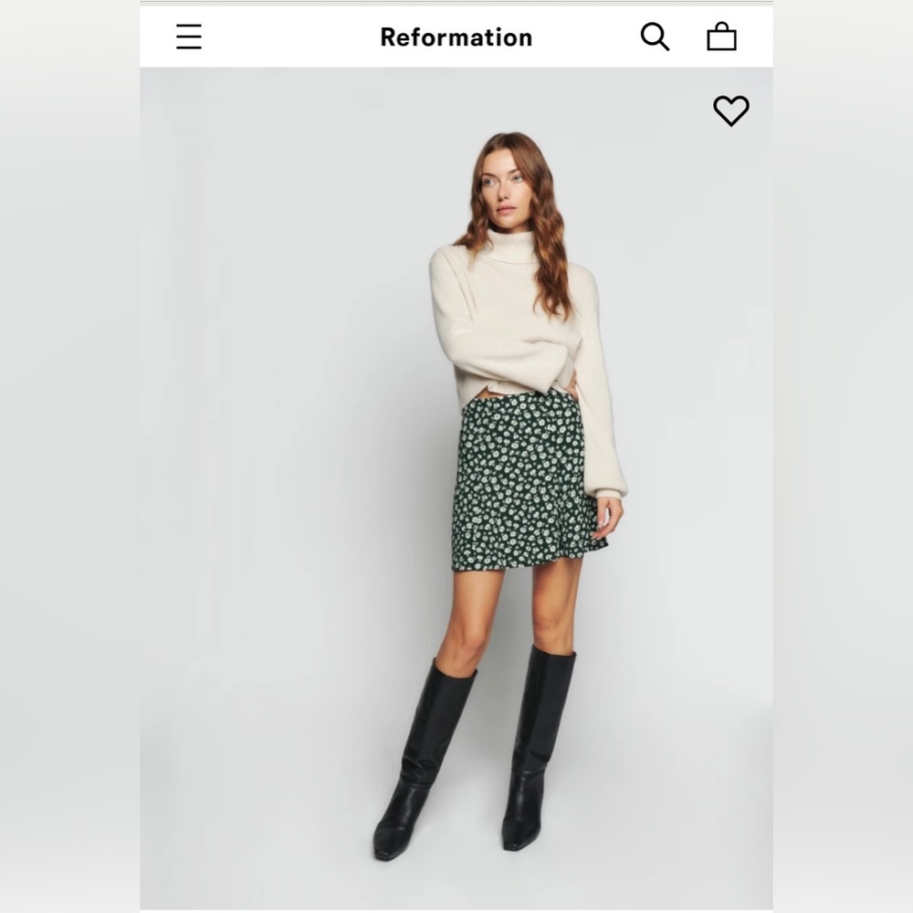 Reformation skirt